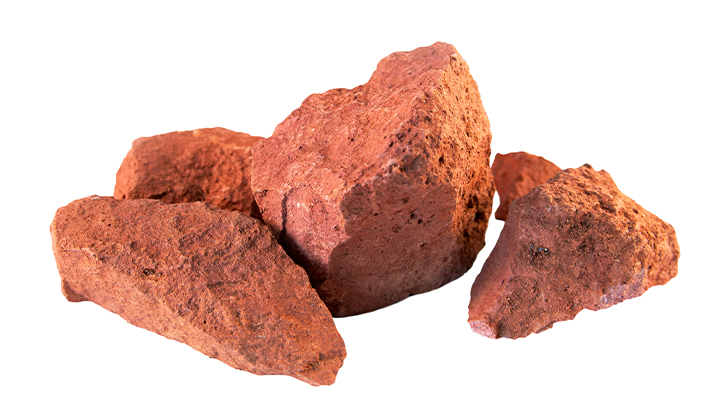 Blocco di bauxite